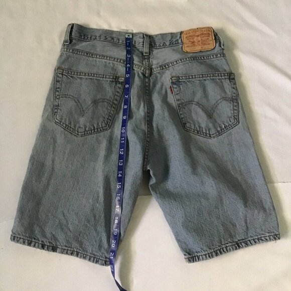 Levi's Other - Levis 505 Regular Fit Denim Cutoff Shorts W32 L Regular Fit Summer